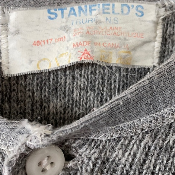 stanfield wool union suit